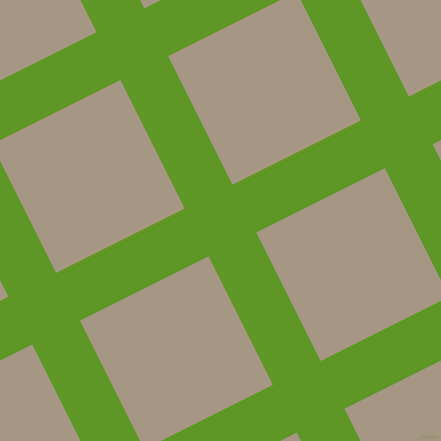27/117 degree angle diagonal checkered chequered lines, 104 pixel line width, 280 pixel square size, Limeade and Malta plaid checkered seamless tileable