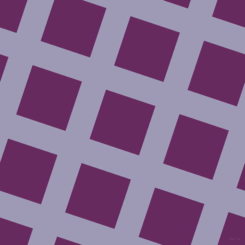 72/162 degree angle diagonal checkered chequered lines, 86 pixel lines width, 176 pixel square sizeLogan and Palatinate Purple plaid checkered seamless tileable