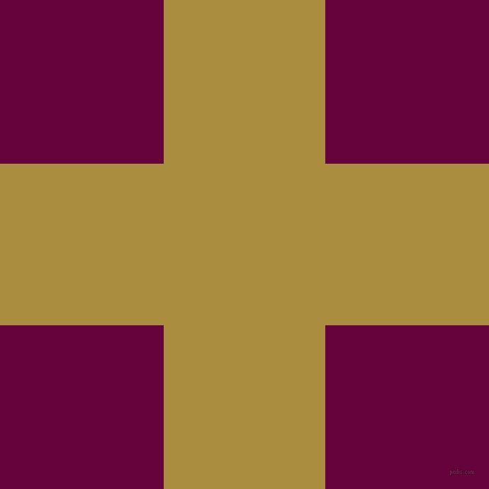 checkered chequered horizontal vertical lines, 228 pixel line width, 462 pixel square size, Luxor Gold and Tyrian Purple plaid checkered seamless tileable