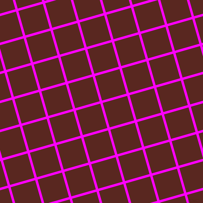 16/106 degree angle diagonal checkered chequered lines, 8 pixel line width, 83 pixel square size, Magenta and Caput Mortuum plaid checkered seamless tileable