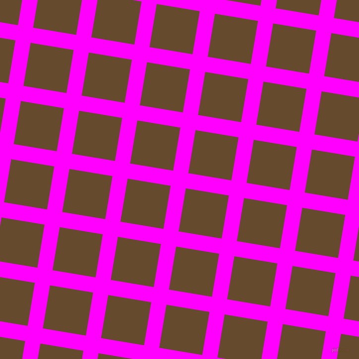 81/171 degree angle diagonal checkered chequered lines, 31 pixel lines width, 88 pixel square size, Magenta and Dallas plaid checkered seamless tileable