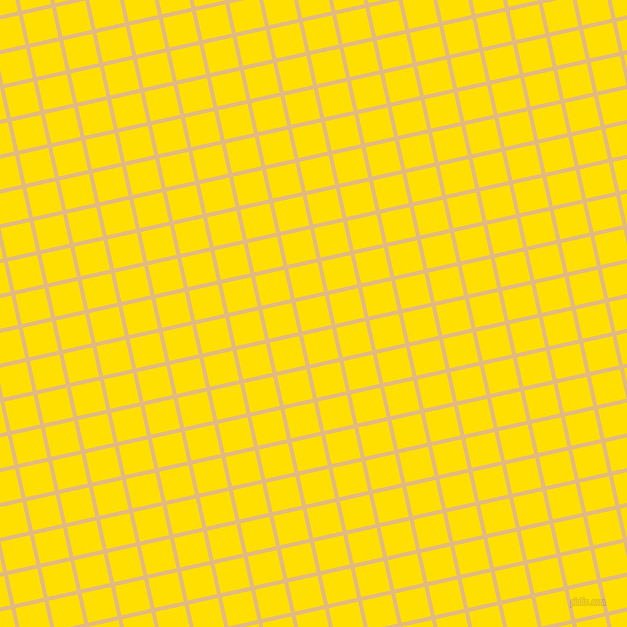 13/103 degree angle diagonal checkered chequered lines, 4 pixel lines width, 30 pixel square size, Maize and Golden Yellow plaid checkered seamless tileable