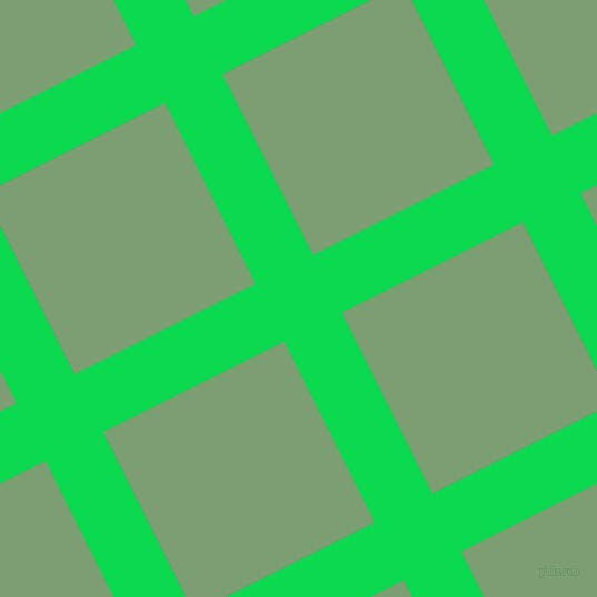 27/117 degree angle diagonal checkered chequered lines, 58 pixel line width, 182 pixel square size, Malachite and Amulet plaid checkered seamless tileable