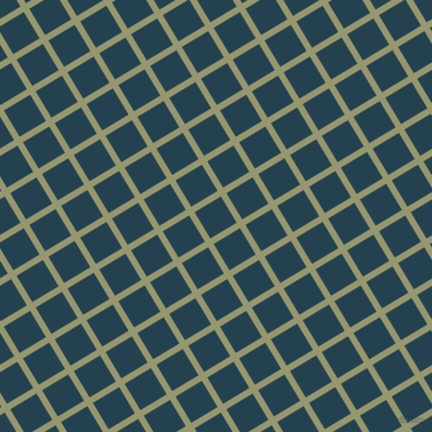 31/121 degree angle diagonal checkered chequered lines, 9 pixel line width, 43 pixel square size, Malachite Green and Green Vogue plaid checkered seamless tileable