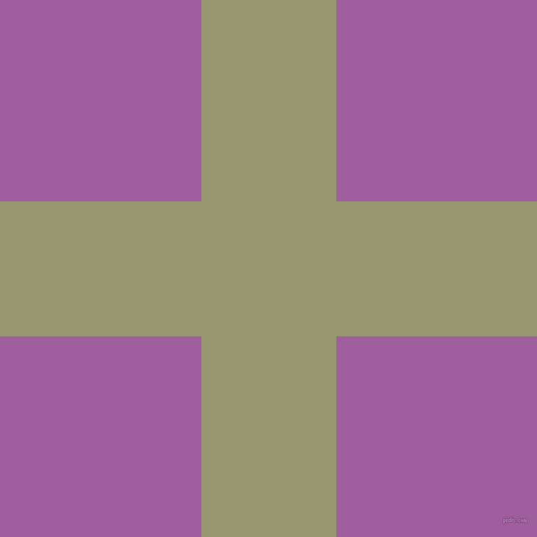 checkered chequered horizontal vertical lines, 193 pixel lines width, 575 pixel square size, Malachite Green and Violet Blue plaid checkered seamless tileable