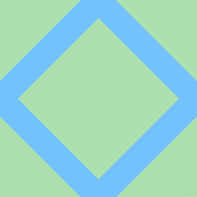 45/135 degree angle diagonal checkered chequered lines, 83 pixel lines width, 377 pixel square size, Maya Blue and Celadon plaid checkered seamless tileable
