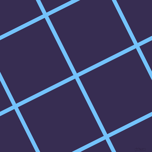 27/117 degree angle diagonal checkered chequered lines, 13 pixel lines width, 214 pixel square sizeMaya Blue and Cherry Pie plaid checkered seamless tileable