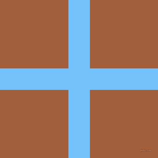 checkered chequered horizontal vertical lines, 70 pixel lines width, 445 pixel square size, Maya Blue and Desert plaid checkered seamless tileable