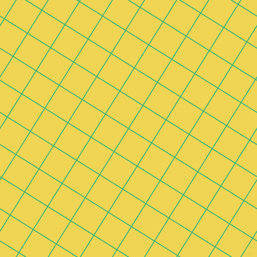 58/148 degree angle diagonal checkered chequered lines, 3 pixel lines width, 86 pixel square size, Medium Sea Green and Portica plaid checkered seamless tileable