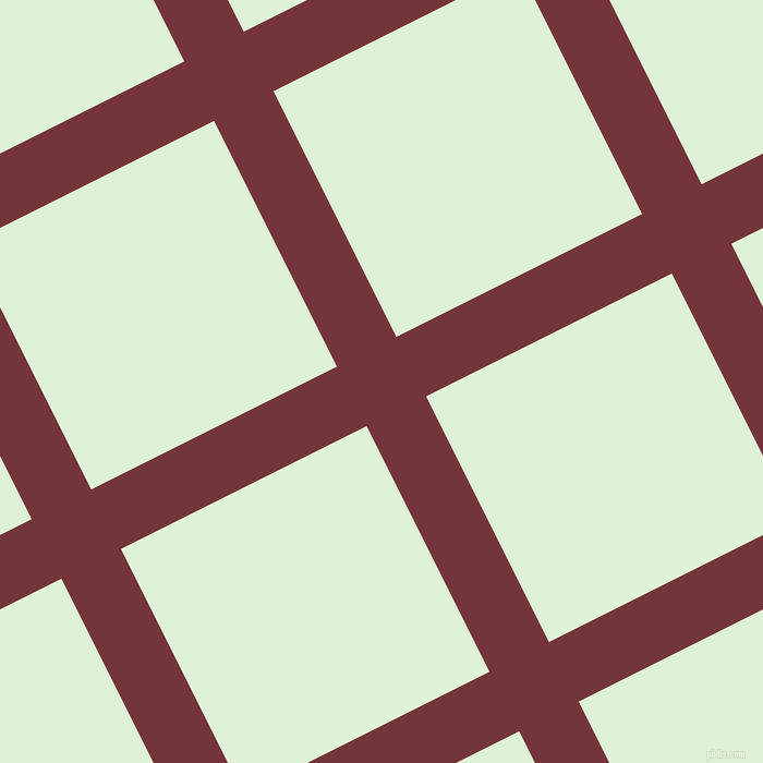 27/117 degree angle diagonal checkered chequered lines, 61 pixel line width, 252 pixel square size, Merlot and Hint Of Green plaid checkered seamless tileable