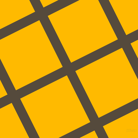27/117 degree angle diagonal checkered chequered lines, 32 pixel lines width, 178 pixel square size, Metallic Bronze and Selective Yellow plaid checkered seamless tileable