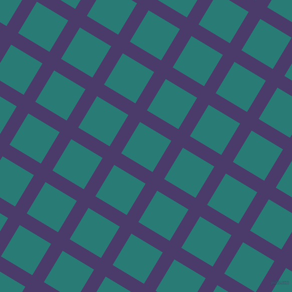 59/149 degree angle diagonal checkered chequered lines, 27 pixel lines width, 73 pixel square size, Meteorite and Elm plaid checkered seamless tileable