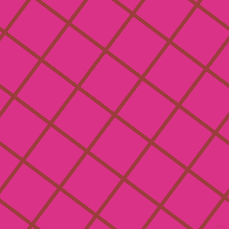 53/143 degree angle diagonal checkered chequered lines, 12 pixel line width, 135 pixel square sizeMexican Red and Deep Cerise plaid checkered seamless tileable