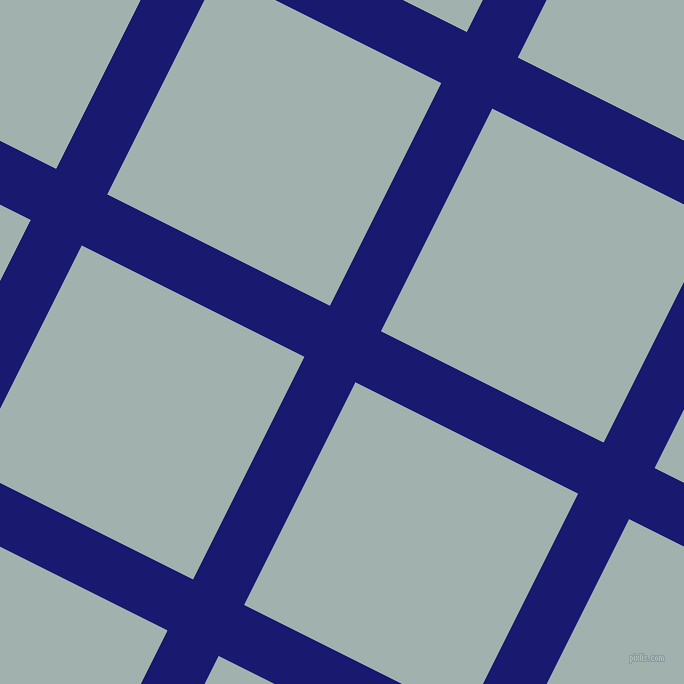 63/153 degree angle diagonal checkered chequered lines, 57 pixel line width, 249 pixel square size, Midnight Blue and Conch plaid checkered seamless tileable