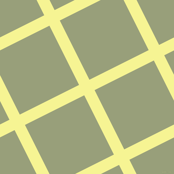 27/117 degree angle diagonal checkered chequered lines, 45 pixel line width, 257 pixel square size, Milan and Sage plaid checkered seamless tileable