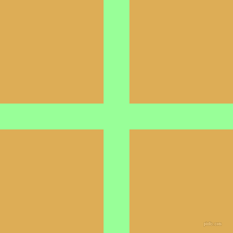 checkered chequered horizontal vertical lines, 51 pixel line width, 408 pixel square size, Mint Green and Rob Roy plaid checkered seamless tileable