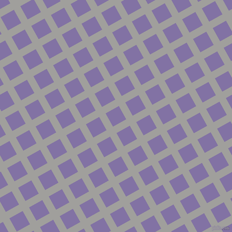 29/119 degree angle diagonal checkered chequered lines, 15 pixel lines width, 31 pixel square size, Mountain Mist and Deluge plaid checkered seamless tileable
