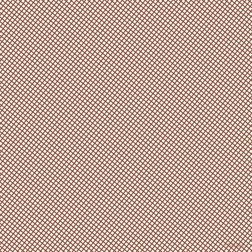 51/141 degree angle diagonal checkered chequered lines, 2 pixel line width, 5 pixel square size, Mule Fawn and Old Lace plaid checkered seamless tileable