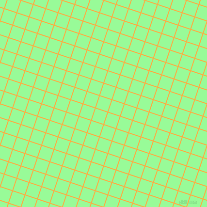 72/162 degree angle diagonal checkered chequered lines, 2 pixel lines width, 25 pixel square size, My Sin and Pale Green plaid checkered seamless tileable