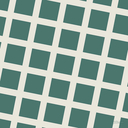 79/169 degree angle diagonal checkered chequered lines, 21 pixel lines width, 62 pixel square size, Narvik and Dark Green Copper plaid checkered seamless tileable