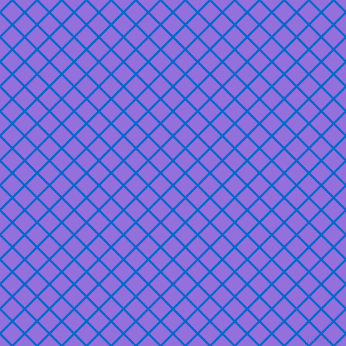 45/135 degree angle diagonal checkered chequered lines, 3 pixel lines width, 22 pixel square size, Navy Blue and Medium Purple plaid checkered seamless tileable