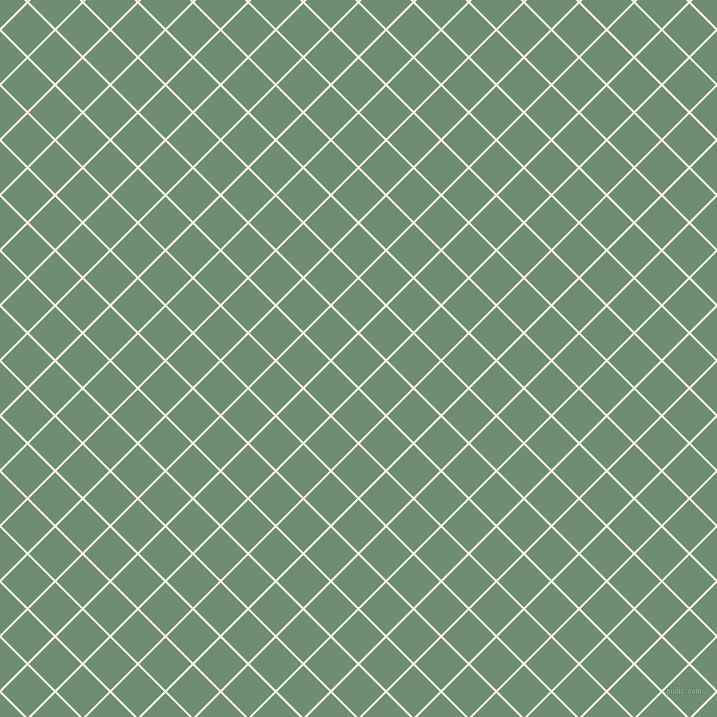 45/135 degree angle diagonal checkered chequered lines, 2 pixel line width, 37 pixel square size, Old Lace and Laurel plaid checkered seamless tileable