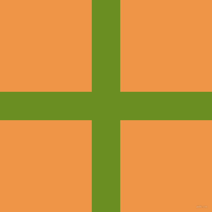 checkered chequered horizontal vertical lines, 91 pixel line width, 588 pixel square size, Olive Drab and Sea Buckthorn plaid checkered seamless tileable