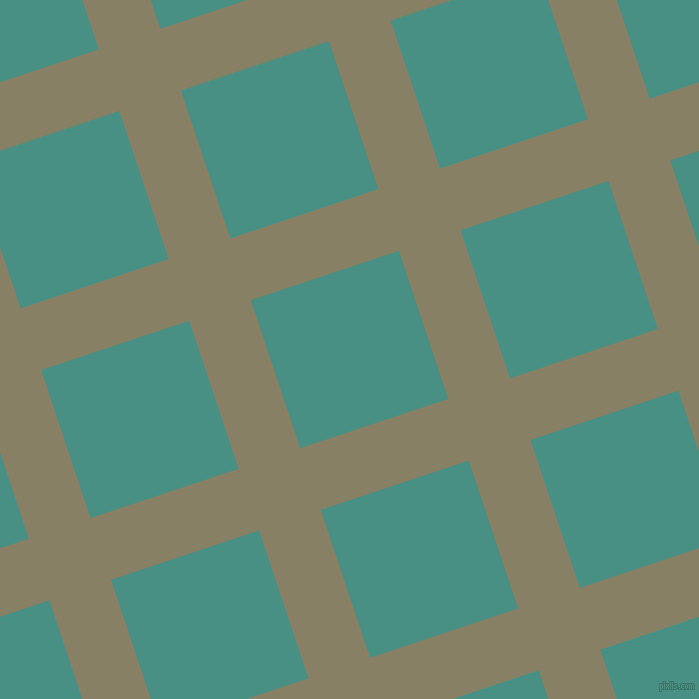 18/108 degree angle diagonal checkered chequered lines, 65 pixel lines width, 156 pixel square size, Olive Haze and Lochinvar plaid checkered seamless tileable