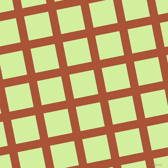 11/101 degree angle diagonal checkered chequered lines, 29 pixel lines width, 86 pixel square size, Orange Roughy and Reef plaid checkered seamless tileable
