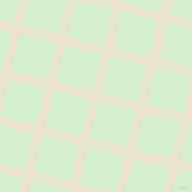 76/166 degree angle diagonal checkered chequered lines, 30 pixel line width, 127 pixel square size, Orange White and Snowy Mint plaid checkered seamless tileable