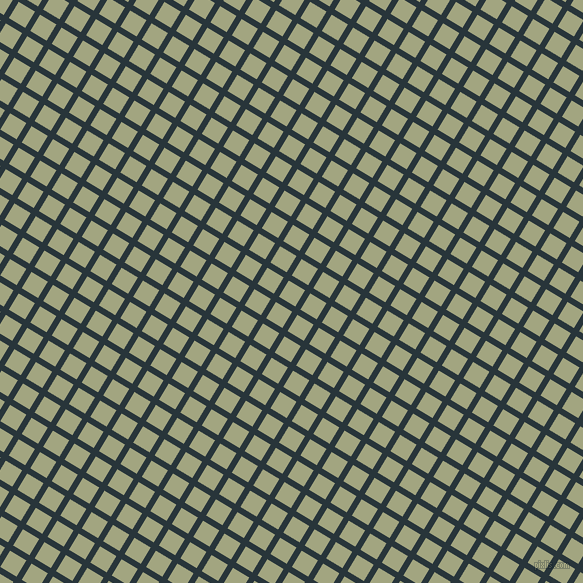 59/149 degree angle diagonal checkered chequered lines, 6 pixel lines width, 19 pixel square size, Oxford Blue and Locust plaid checkered seamless tileable