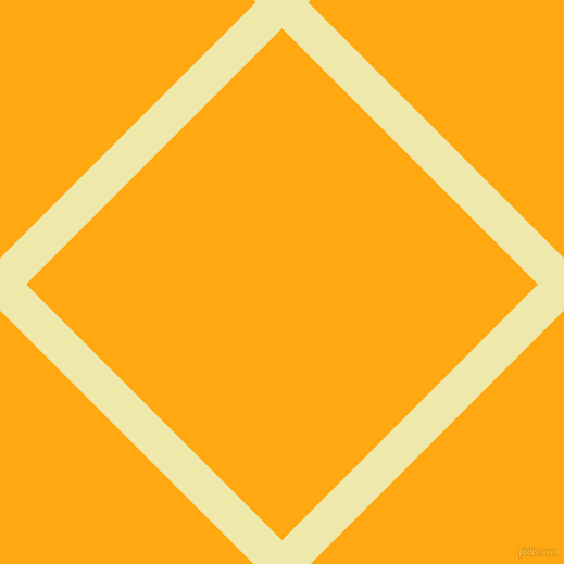 45/135 degree angle diagonal checkered chequered lines, 34 pixel line width, 333 pixel square size, Pale Goldenrod and Dark Tangerine plaid checkered seamless tileable