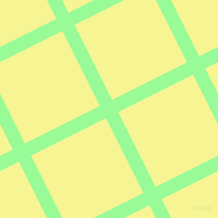 27/117 degree angle diagonal checkered chequered lines, 27 pixel lines width, 166 pixel square size, Pale Green and Milan plaid checkered seamless tileable