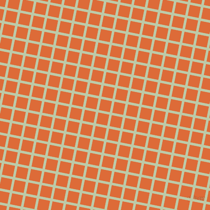 79/169 degree angle diagonal checkered chequered lines, 5 pixel line width, 22 pixel square size, Pale Leaf and Sorbus plaid checkered seamless tileable