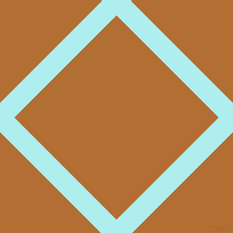 45/135 degree angle diagonal checkered chequered lines, 42 pixel lines width, 297 pixel square size, Pale Turquoise and Reno Sand plaid checkered seamless tileable