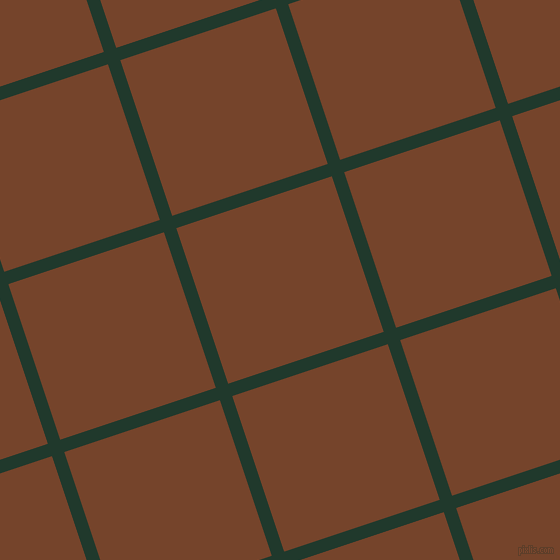 18/108 degree angle diagonal checkered chequered lines, 13 pixel line width, 164 pixel square size, Palm Green and Bull Shot plaid checkered seamless tileable