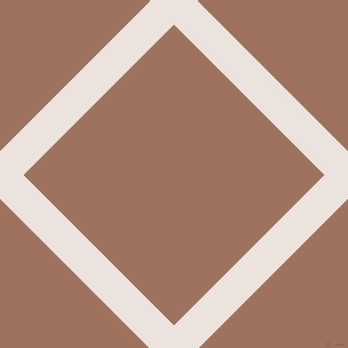 45/135 degree angle diagonal checkered chequered lines, 69 pixel line width, 439 pixel square size, Pampas and Toast plaid checkered seamless tileable