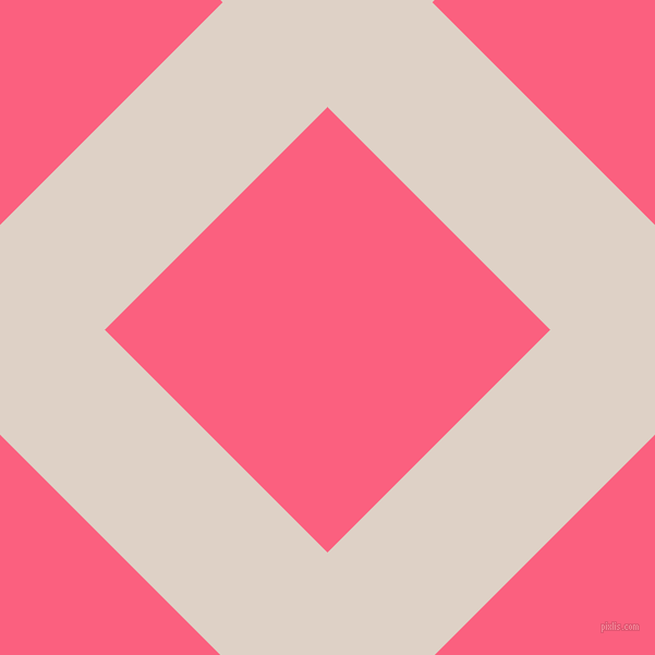 45/135 degree angle diagonal checkered chequered lines, 136 pixel line width, 289 pixel square size, Pearl Bush and Brink Pink plaid checkered seamless tileable