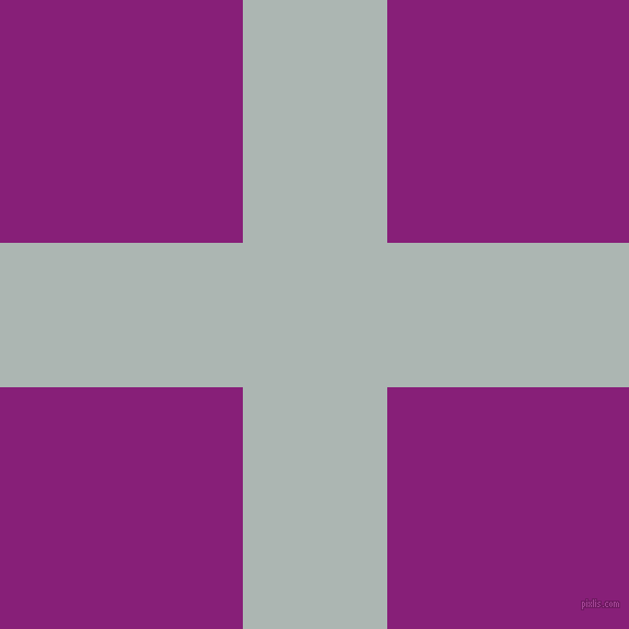 checkered chequered horizontal vertical lines, 132 pixel lines width, 443 pixel square size, Periglacial Blue and Dark Purple plaid checkered seamless tileable