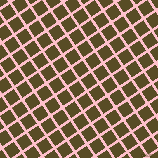 34/124 degree angle diagonal checkered chequered lines, 9 pixel lines width, 41 pixel square size, Pink and Bronze Olive plaid checkered seamless tileable