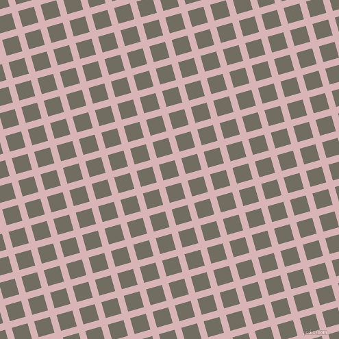 16/106 degree angle diagonal checkered chequered lines, 10 pixel line width, 24 pixel square size, Pink Flare and Flint plaid checkered seamless tileable