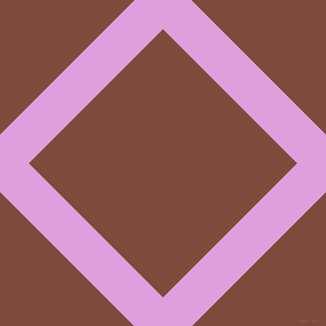 45/135 degree angle diagonal checkered chequered lines, 83 pixel line width, 387 pixel square size, Plum and Nutmeg plaid checkered seamless tileable