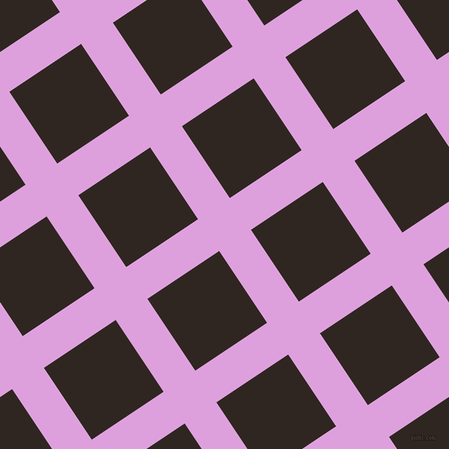 34/124 degree angle diagonal checkered chequered lines, 54 pixel lines width, 122 pixel square size, Plum and Wood Bark plaid checkered seamless tileable