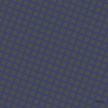 69/159 degree angle diagonal checkered chequered lines, 7 pixel line width, 18 pixel square size, Port Gore and Thunder plaid checkered seamless tileable