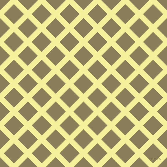 45/135 degree angle diagonal checkered chequered lines, 19 pixel line width, 49 pixel square size, Portafino and Clay Creek plaid checkered seamless tileable