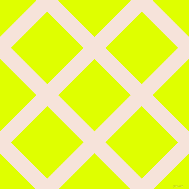 45/135 degree angle diagonal checkered chequered lines, 54 pixel lines width, 179 pixel square size, Provincial Pink and Chartreuse Yellow plaid checkered seamless tileable