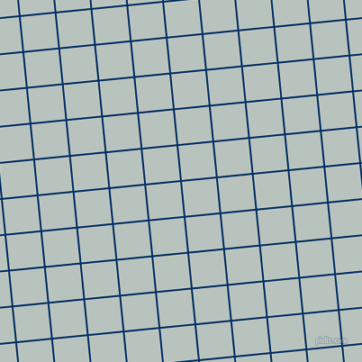 6/96 degree angle diagonal checkered chequered lines, 2 pixel lines width, 38 pixel square size, Prussian Blue and Tiara plaid checkered seamless tileable