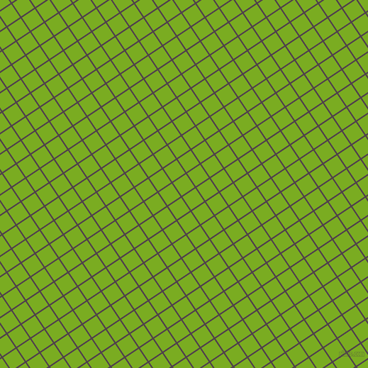 34/124 degree angle diagonal checkered chequered lines, 2 pixel lines width, 22 pixel square size, Purple Taupe and Lima plaid checkered seamless tileable