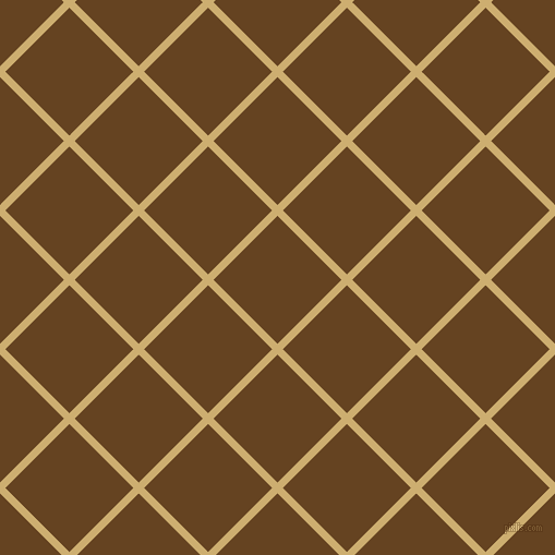 45/135 degree angle diagonal checkered chequered lines, 7 pixel line width, 83 pixel square size, Putty and Dark Brown plaid checkered seamless tileable