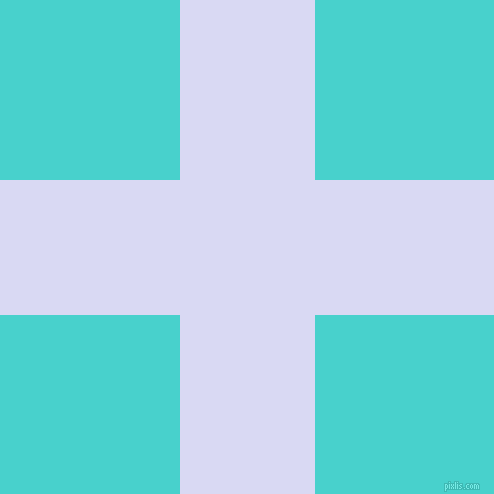 checkered chequered horizontal vertical lines, 135 pixel line width, 359 pixel square size, Quartz and Medium Turquoise plaid checkered seamless tileable